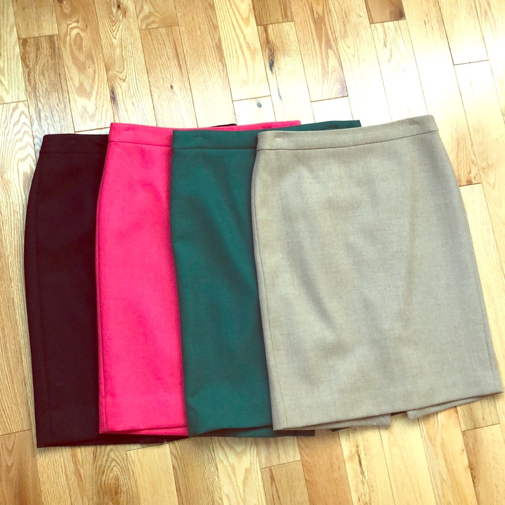 JCrew Wool No. 2 Pencil Skirts